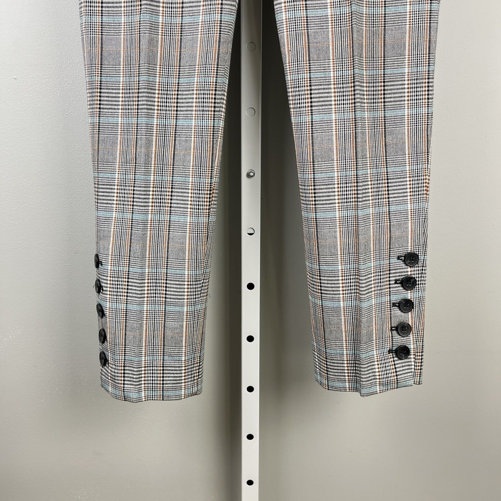 Talbots Petites Chatham Ankle Pants Womens 10P Plaid Career Old Money Classic - Picture 3 of 7
